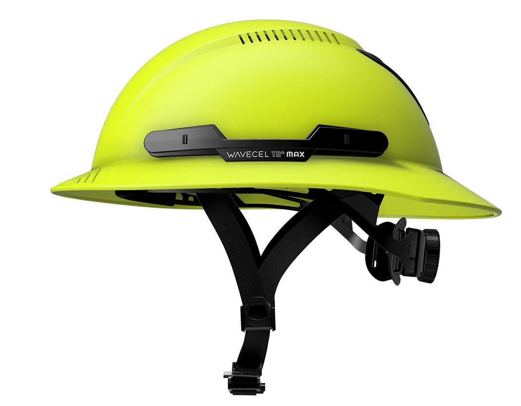 WAVECEL T2+ MAX SAFETY HELMET SAFETY YELLOW - Tagged Gloves